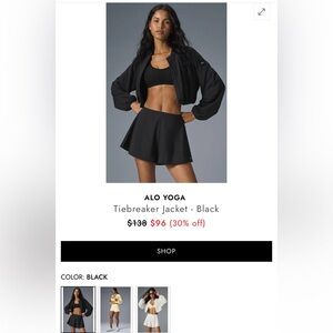 Alo Tiebreaker Jacket